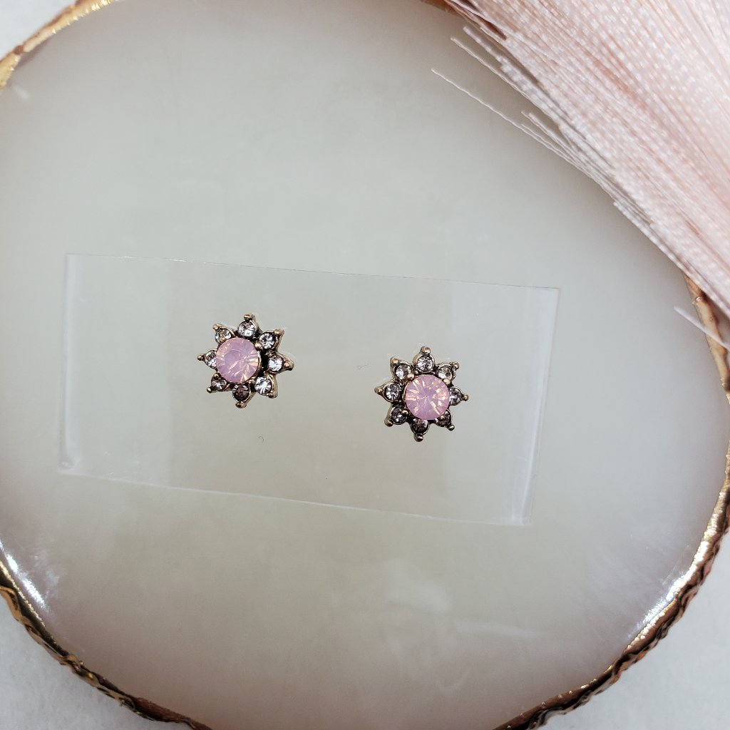 Bundle To Save Torrid Pink White Crystal Star Stud Earrings 5$